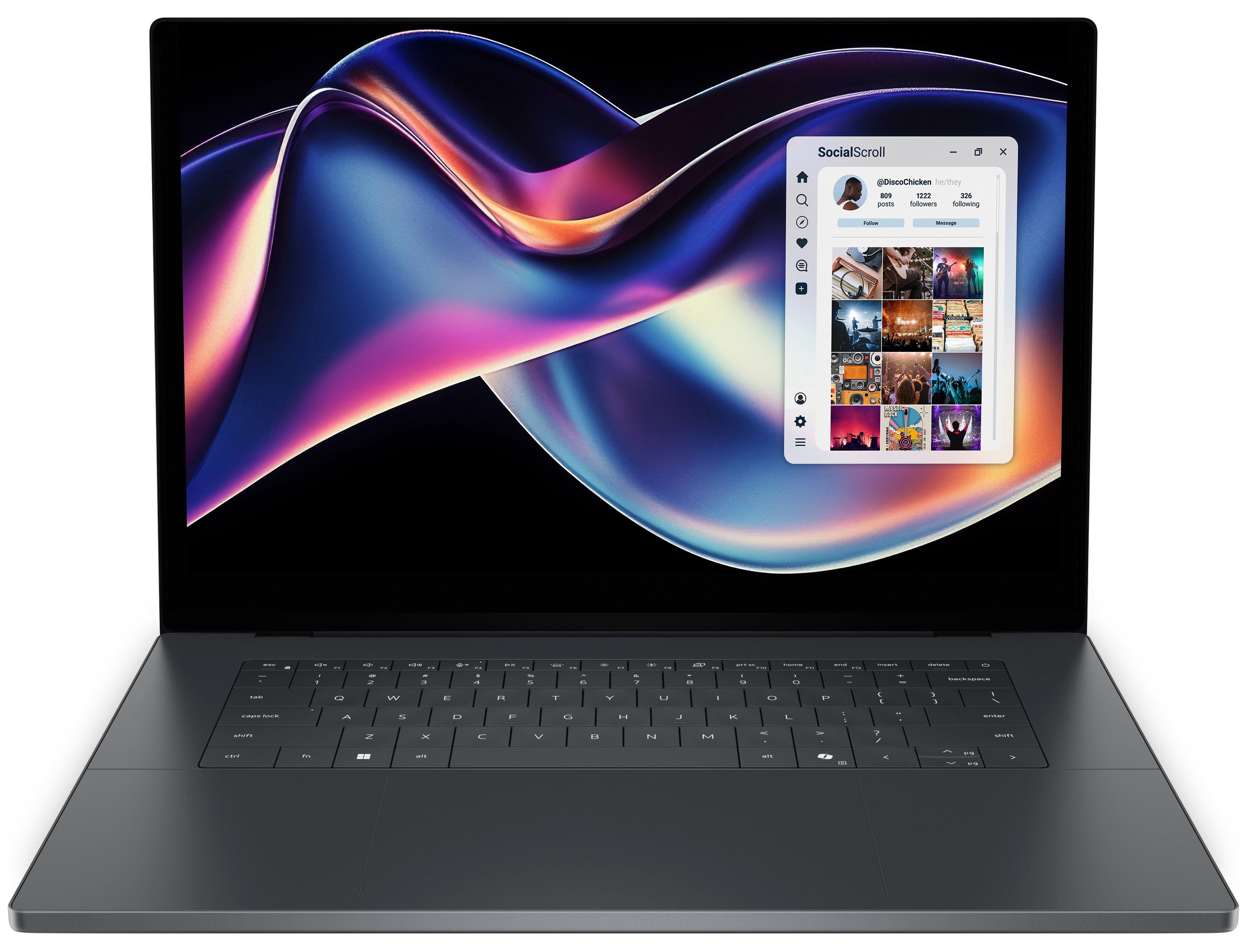 XPS 16 (Modell DA16260) Laptop mit Touchfunktion