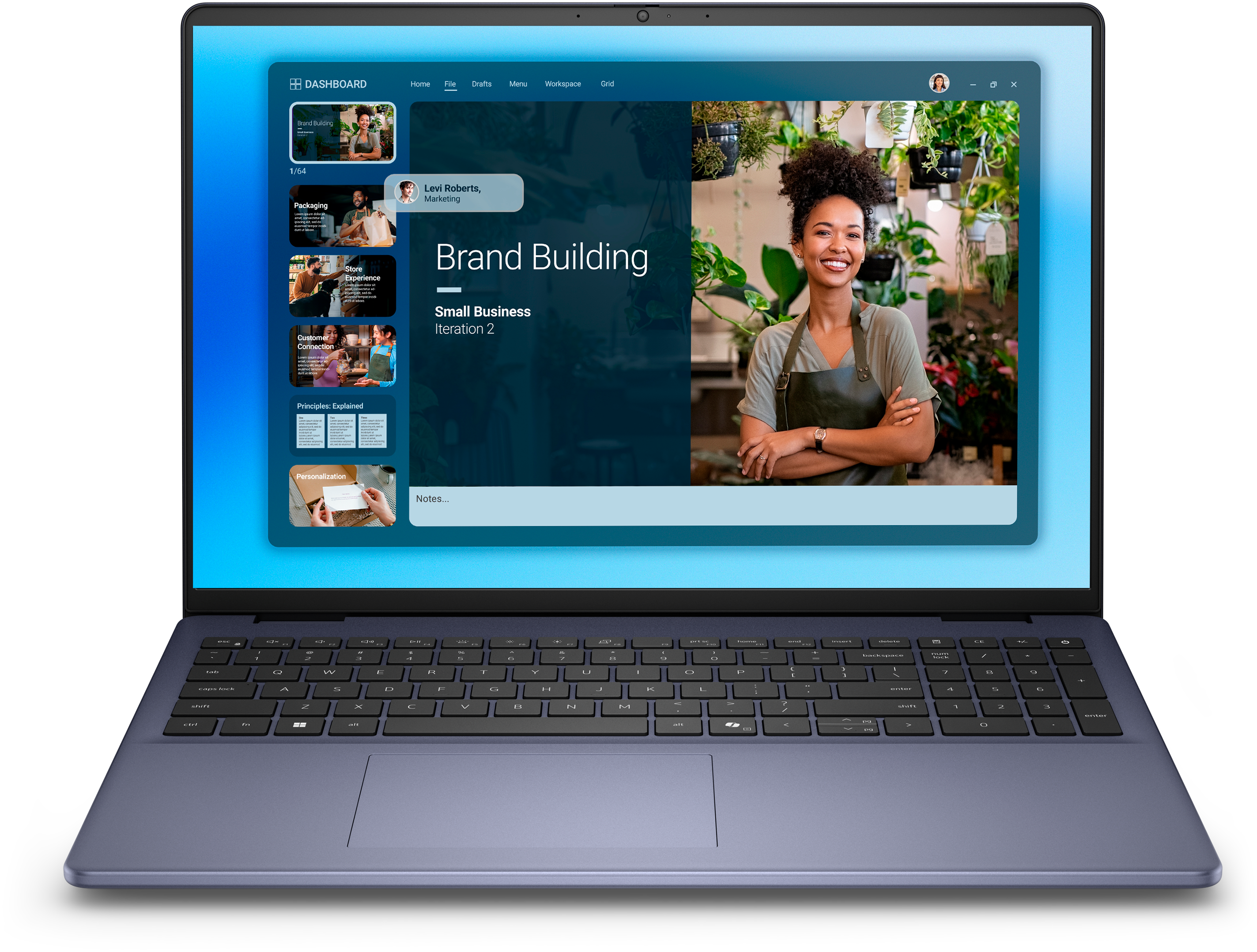 Dell 16 Non-Touch Laptop