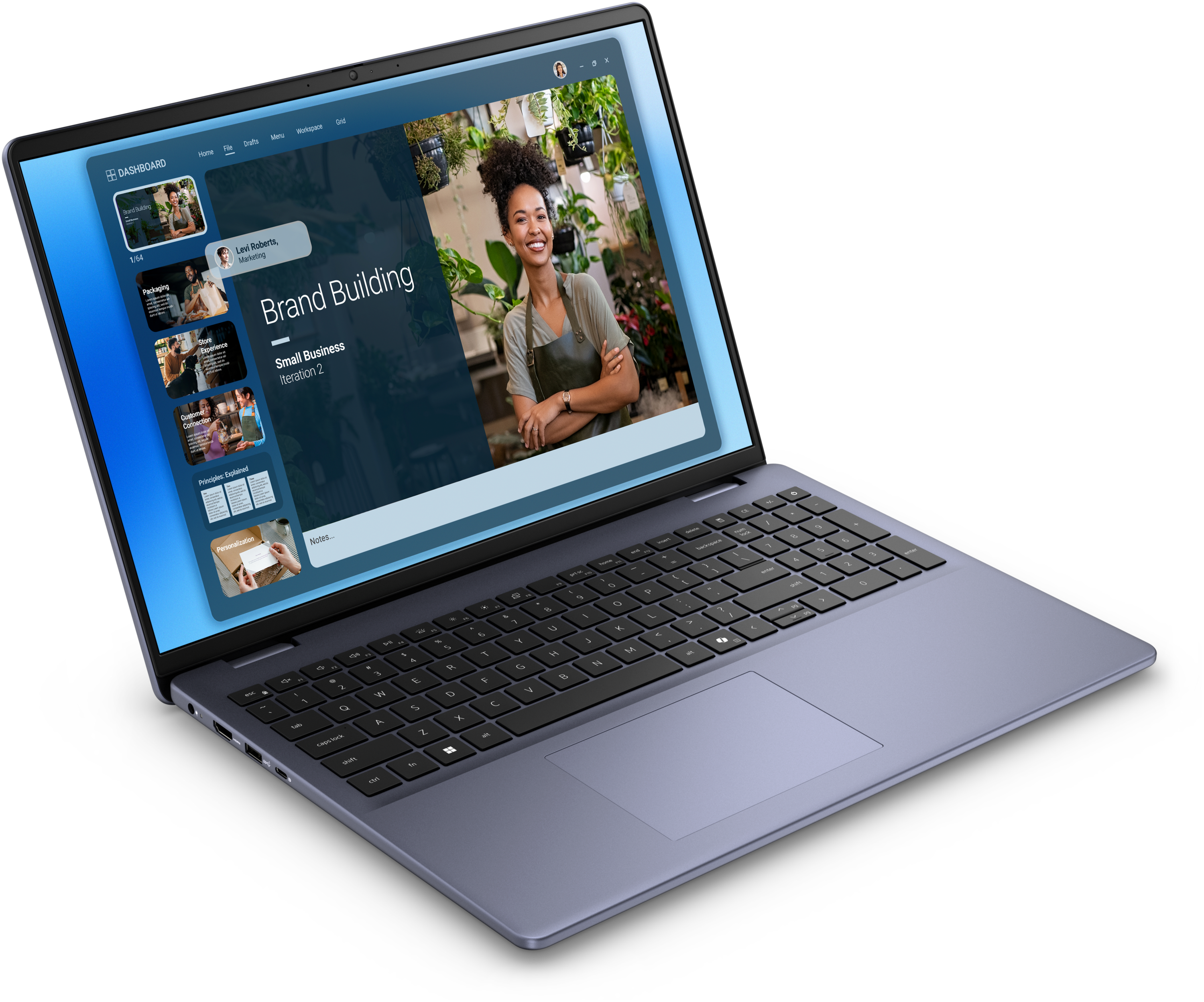 Dell 16 Non-Touch Laptop