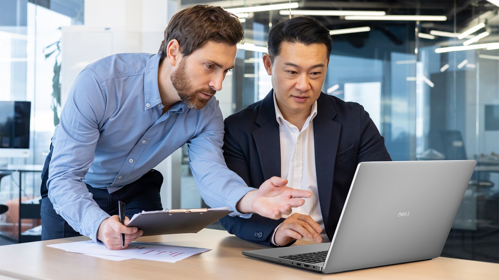 Business Meeting With Two Men