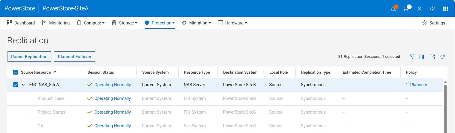 Example of File replication in Replication overview.