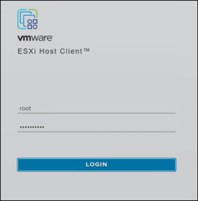 Wizard for datastore creation in vSphere - step 1.