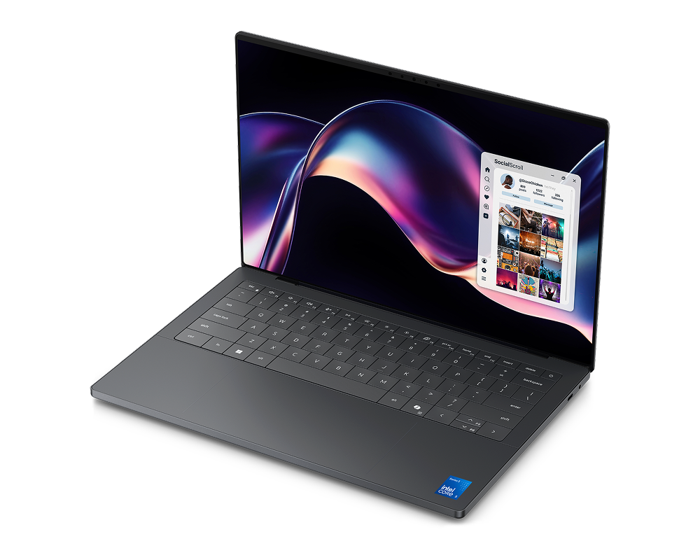 Dell XPS Laptop with Intel Tag