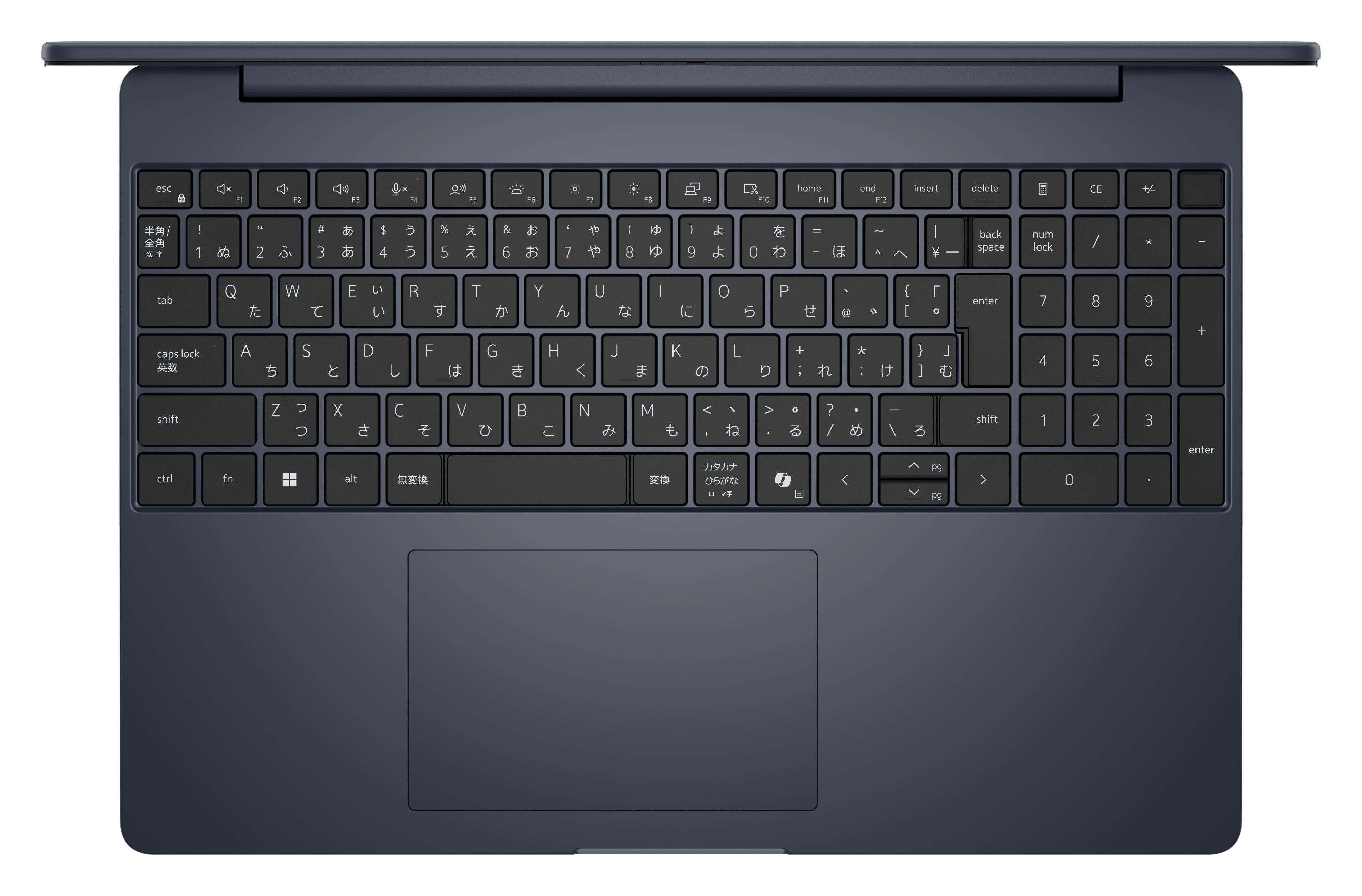 View トップダウン Dell Pro PV15266 Essentialノートパソコン