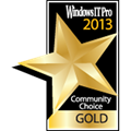Dell Latitude Windows ITPro Gold Award 2013