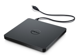 Tenká externí optická jednotka Dell DVD +/- RW (USB) – DW316