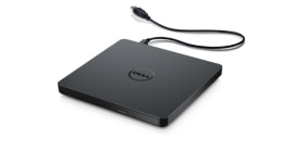 Unidad óptica de DVD+/-RW externa y delgada de conexión USB de Dell | DW316
