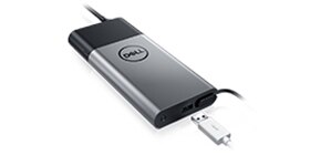 Adaptador híbrido de Dell + banco de alimentación | PH45W17-BA Adaptador híbrido de Dell + banco de alimentación | PH45W17-BA