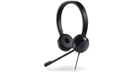 Dell Pro Stereo Headset | UC350 Dell Pro Stereo Headset | UC350