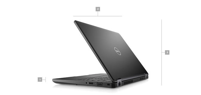 Latitude 5490 Laptop - Dimensions & Weight