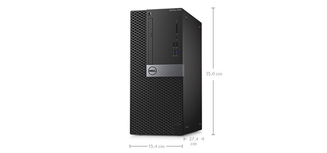 Optiplex 3040 Desktop - Dimensions and weight