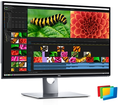 Dell UP3218K Monitor – Dell PremierColor: ideal für Benutzer mit Expertenanforderungen an die Farbdarstellung