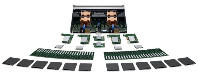 Serwer kasetowy PowerEdge M830 — konwergencja zasobów IT