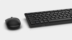 Dell E2218HN Monitor - Dell Wireless Keyboard & Mouse Combo | KM636