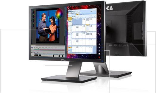 Working LCD monitor Dell model# U2410f have HDMI port complete with stand 