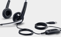 Dell P4317Q Monitor - Dell Professional Stereo Headset | UC300