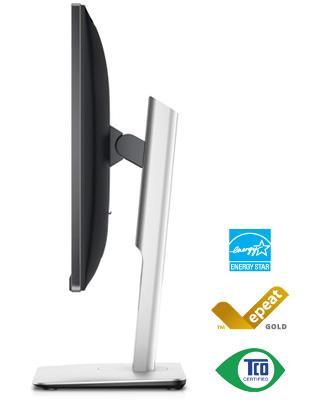 Monitor Dell UltraSharp 24 – konstrukcja bezpieczna dla środowiska Monitor Dell UltraSharp 24 – konstrukcja bezpieczna dla środowiska
