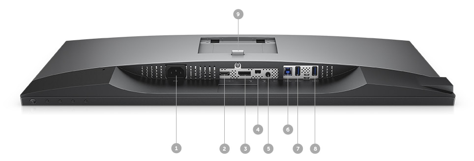 Dell U2718Q Monitor - Connectivity Options