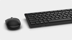 Dell P2217 Monitor – Dell Wireless Keyboard & Mouse Combo | KM636