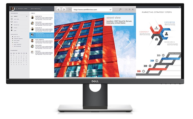 Dell U2917W Monitor - Stretch the limits of your multitasking capabilities