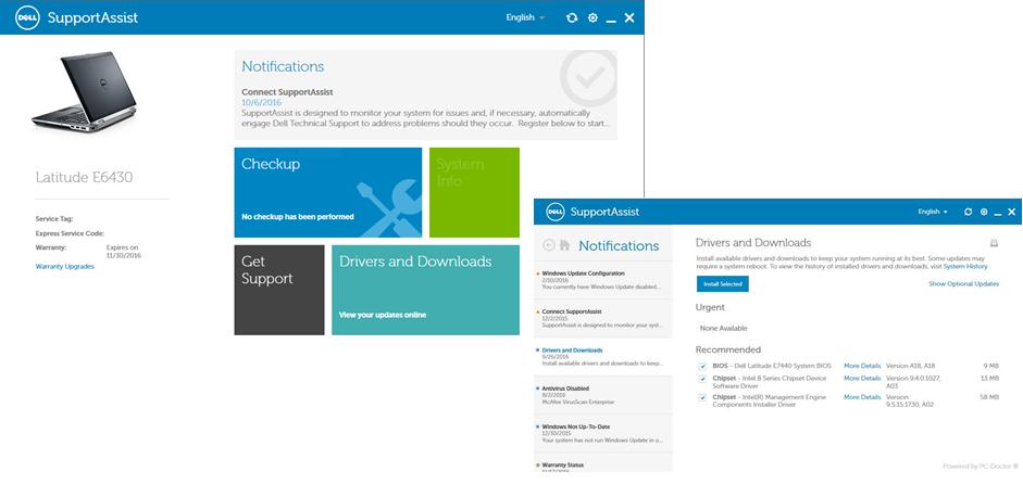 Download notification applications | Dell US