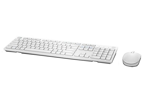 Dell draadloos toetsenbord en muis KM636 - wit | Dell Nederland