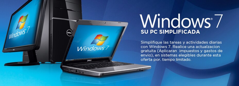 Programa de opción de actualización a Windows® 7 de Dell™ Jamaica