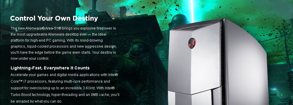 Alienware Area-51 Desktop Details | Dell Dell EMEA