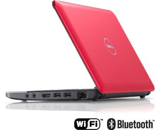 Dell : Netbook Inspiron Mini 9 en version SSD 32 Go, coloris rouge