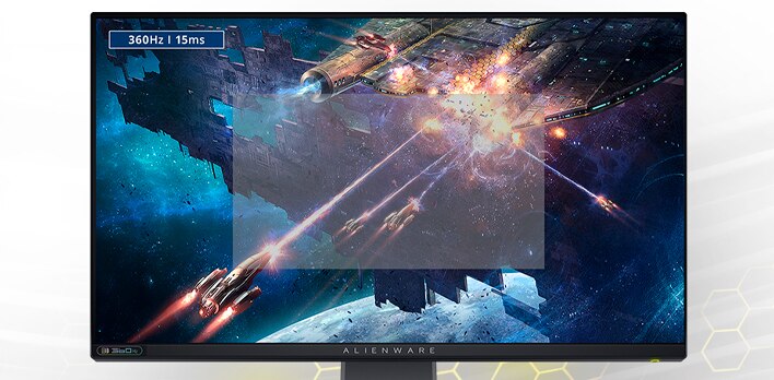 Alienware 25 Gaming Monitor | AW2521H - Bid farewell to lagging Alienware 25 Gaming Monitor | AW2521H - Bid farewell to lagging