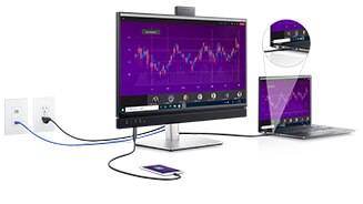 Dell 24 Video Conferencing Monitor: C2422HE | Your productivity hub Dell 24 Video Conferencing Monitor: C2422HE | Your productivity hub
