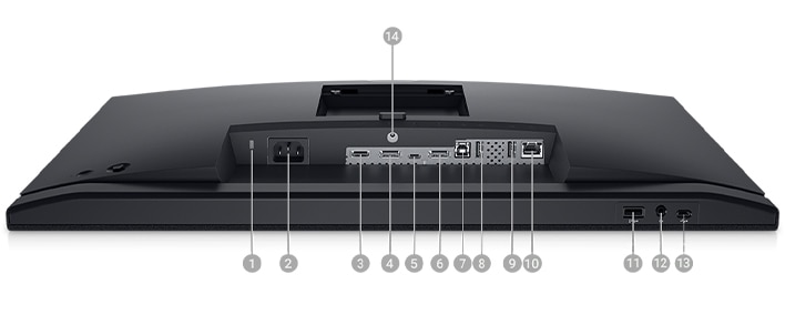 Dell 24 Video Conferencing Monitor: C2422HE | Connectivity Options Dell 24 Video Conferencing Monitor: C2422HE | Connectivity Options