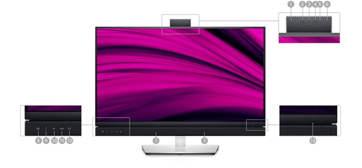 Dell 27 Video Conferencing Monitor - C2722DE | Dell Thailand