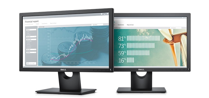 Dell 19 Monitor | E1916H - An everyday office essential