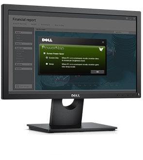Monitor Dell 19 | E1916H: diseño ecológico y confiable