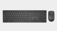 Dell 23 Monitor - E2318H | Dell Wireless Keyboard & Mouse Combo | KM636 