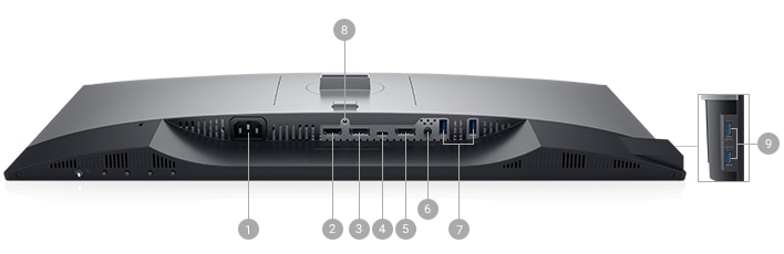 Dell UltraSharp 24 USB-C Monitor: U2419HC| Connectivity Options