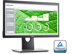 Monitor Dell 20: P2018H | Experiencia de visualización mejorada