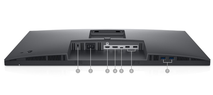 Dell 27 4K USB-C Monitor : P2721Q | Connectivity Options