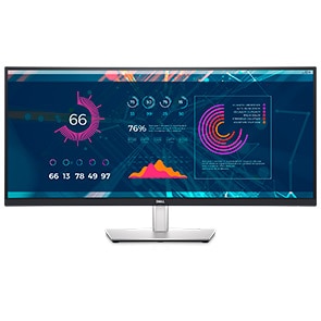 Dell 34-Inch Curved USB-C Monitor: P3421W | Productivity that pulls you in