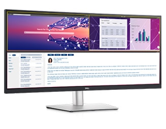 Dell 34-Inch Curved USB-C Monitor: P3421W | Improved Dell Display Manager
