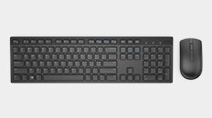 Dell 24 Monitor - S2418H | Dell Wireless Keyboard and Mouse Combo | KM636