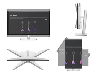 Dell UltraSharp 24 FHD Monitor: U2422HE | The perfect fit for any space Dell UltraSharp 24 FHD Monitor: U2422HE | The perfect fit for any space