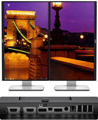 Dell UltraSharp 25 Monitor - U2515H - Diseñado para su comodidad y conveniencia