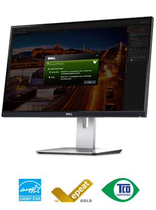 Dell UltraSharp 25 Monitor - U2515H - Reliable and eco-efficient