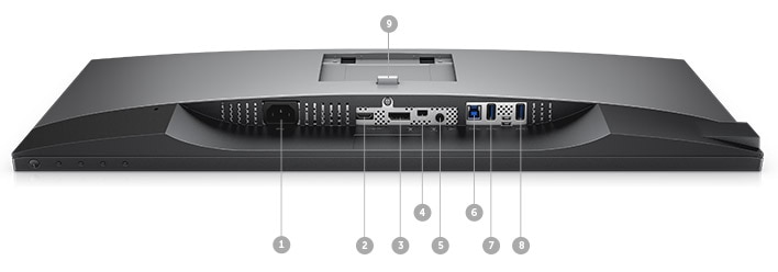Dell UltraSharp 27 4K Monitor - U2718Q | Connectivity options