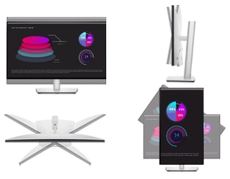 Dell UltraSharp 27 QHD Monitor: U2722D | The perfect fit for any space Dell UltraSharp 27 QHD Monitor: U2722D | The perfect fit for any space