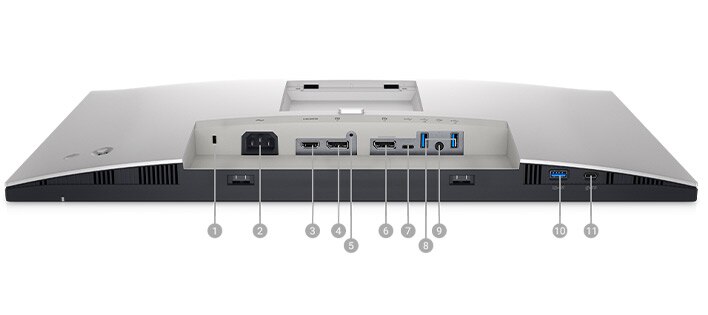 Dell UltraSharp 27 QHD Monitor: U2722D | Connectivity Options Dell UltraSharp 27 QHD Monitor: U2722D | Connectivity Options