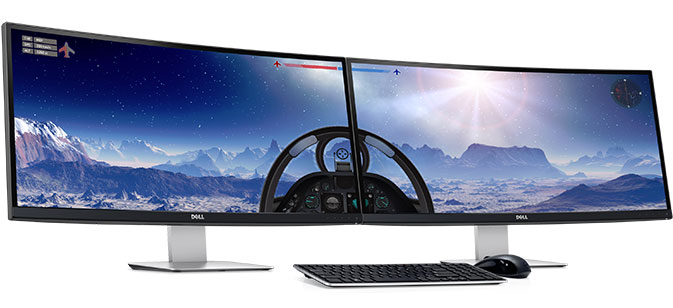 Dell UltraSharp 34 Curved Monitor - U3415W - Transport yourself to another world