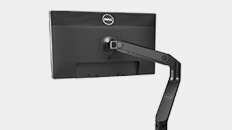 Monitor Dell UltraSharp 27 4K HDR: UP2718Q | Brazo para monitor simple de Dell | MSA14